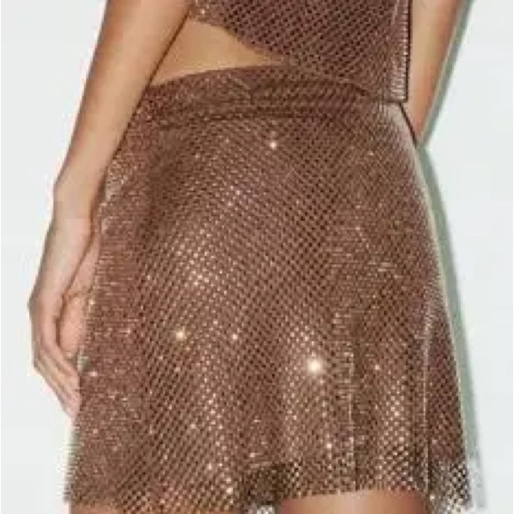 Zara Brown Rhinestone Set - Picture 7 of 7